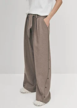 Abbie Taupe Trousers|ALOHAS Discount