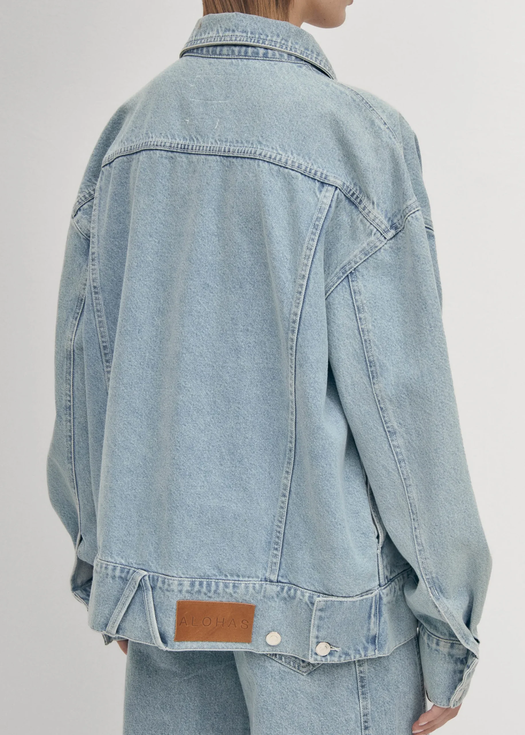 Alaska Blue Denim Jacket|ALOHAS New