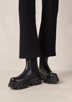 Anastasia Leather Ankle Boots|ALOHAS Clearance