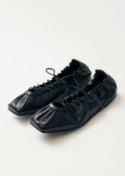 Aureline Leather Ballet Flats|ALOHAS Hot