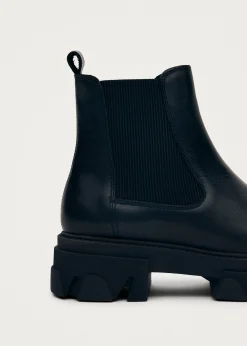 Berenice Leather Ankle Boots|ALOHAS Discount