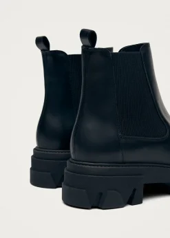Berenice Leather Ankle Boots|ALOHAS Discount