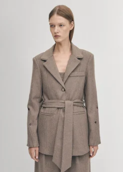 Beth Taupe Blazer|ALOHAS Online