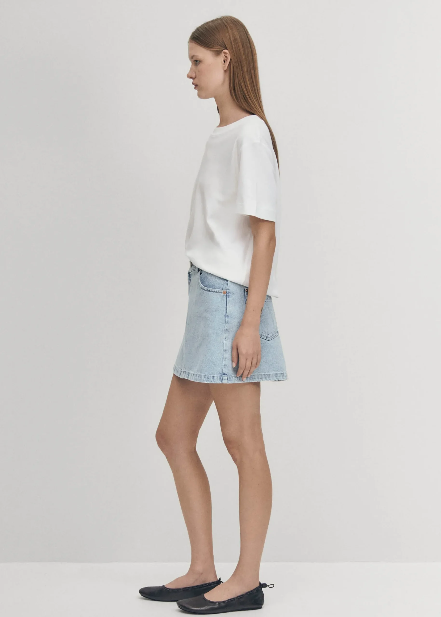 Boston Denim Skirt|ALOHAS Hot
