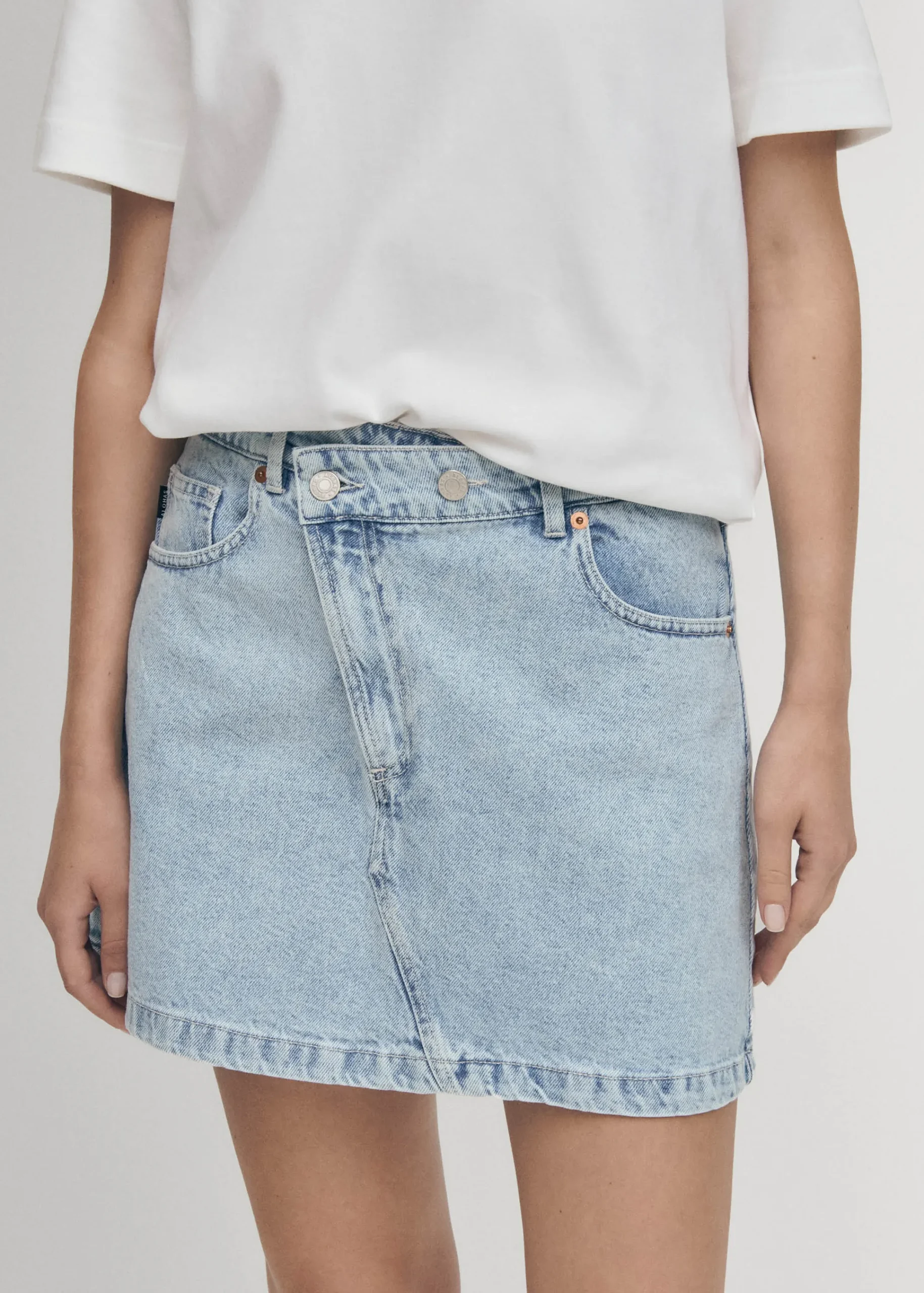 Boston Denim Skirt|ALOHAS Hot