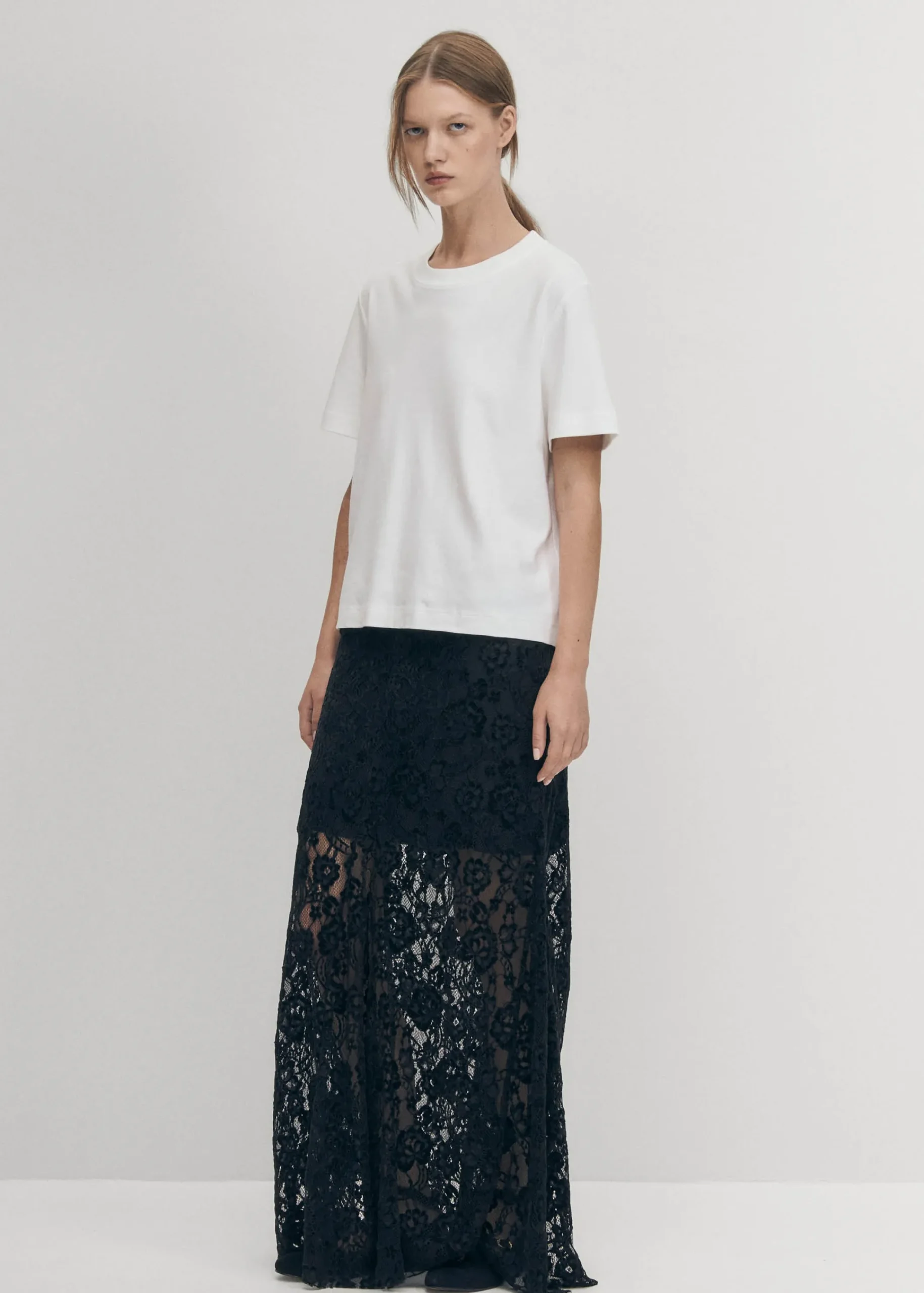 Bundi Lace Black Skirt|ALOHAS Clearance