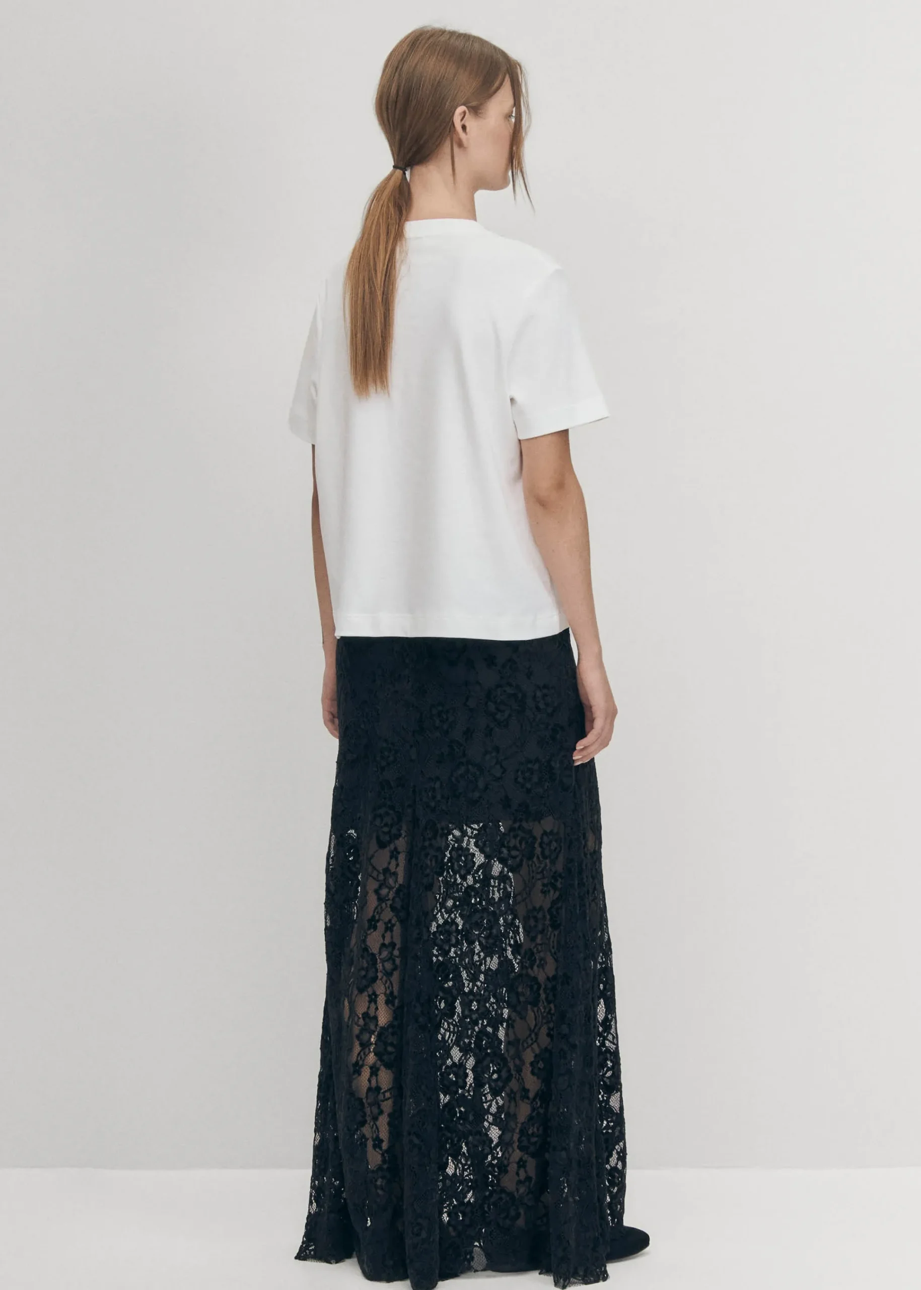 Bundi Lace Black Skirt|ALOHAS Clearance