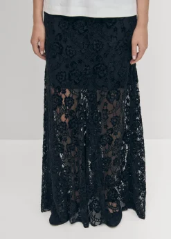 Bundi Lace Black Skirt|ALOHAS Clearance