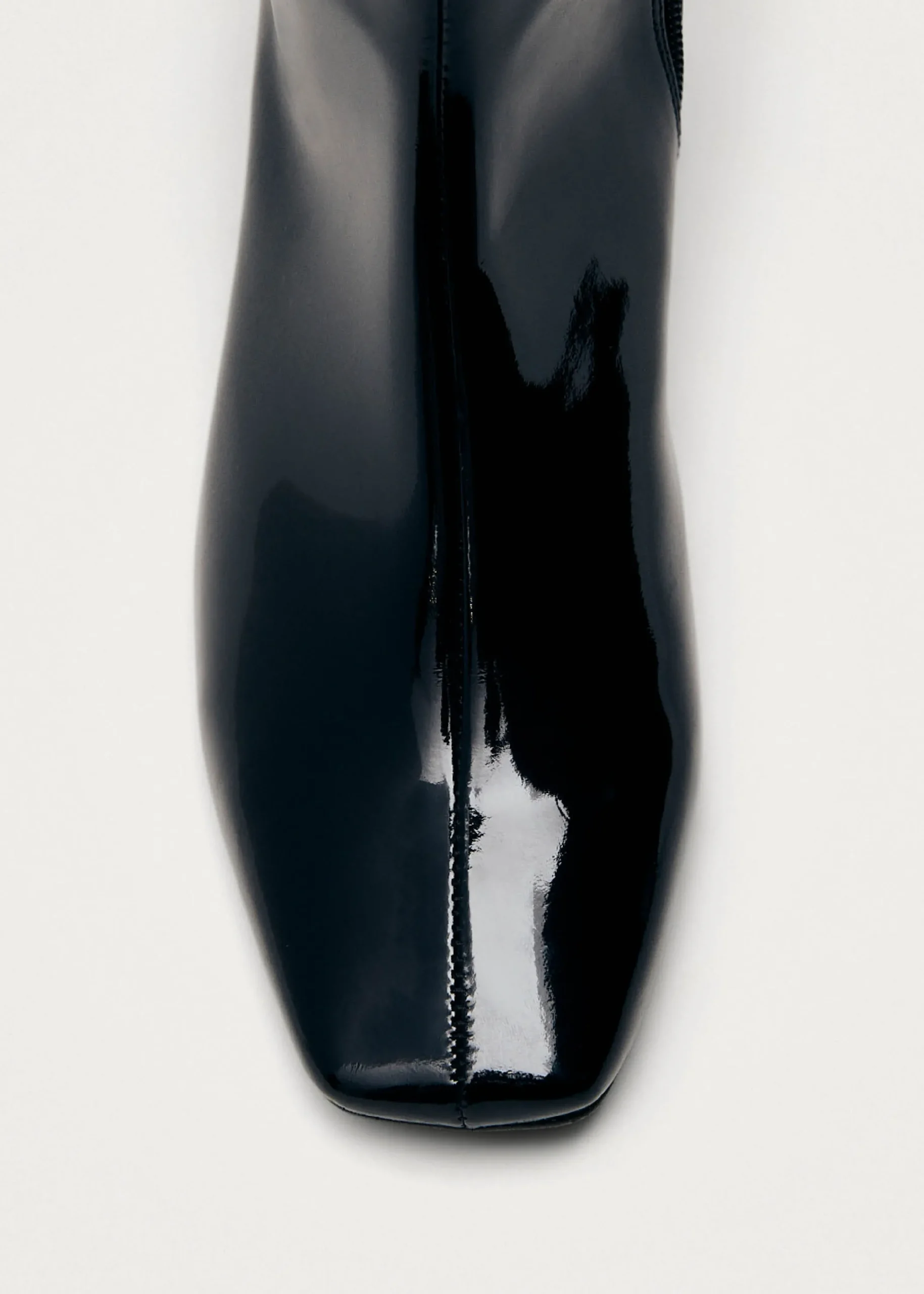 Chalk Onix Black Vegan Leather Boots|ALOHAS Sale