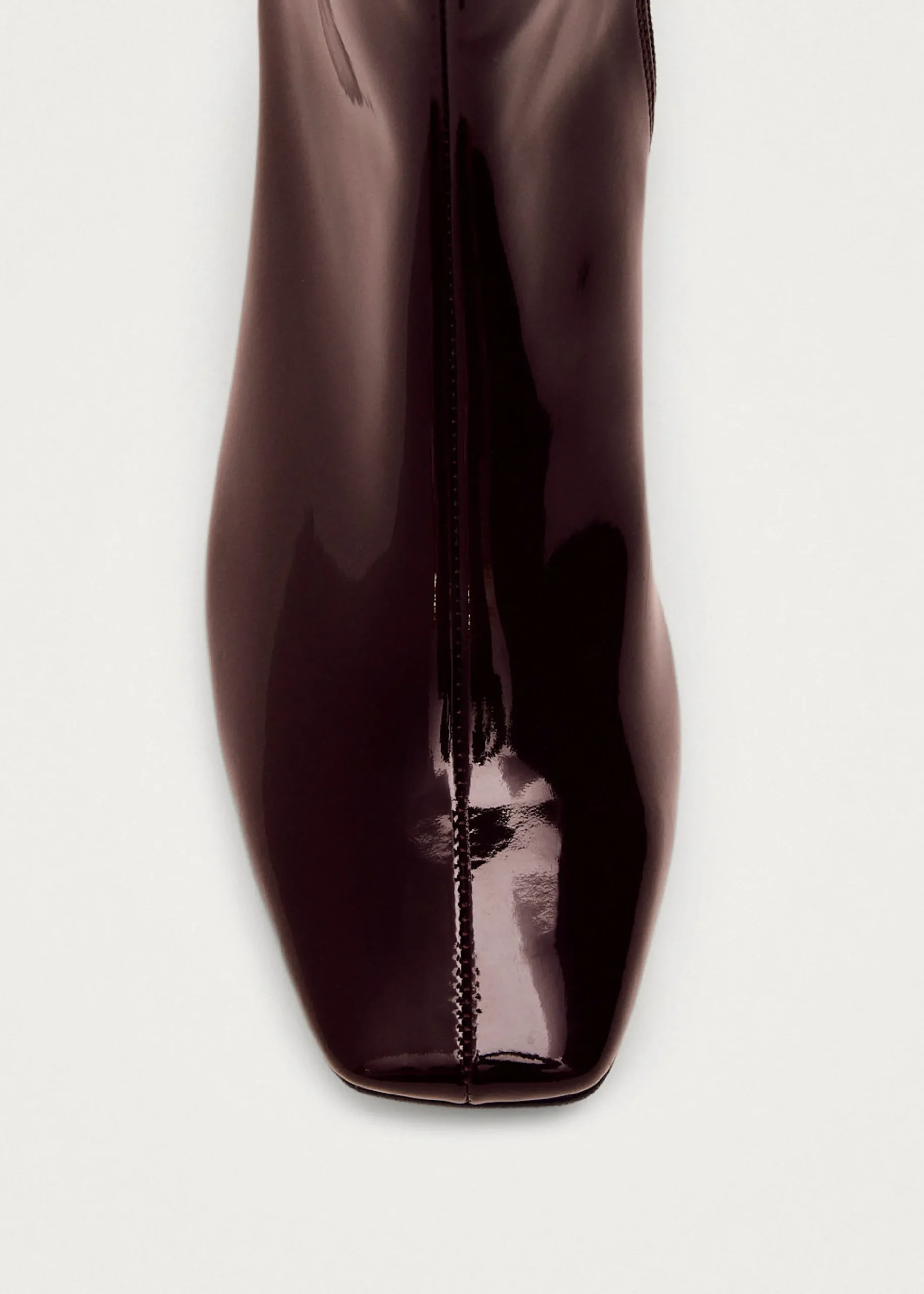 Chalk Onix Burgundy Vegan Leather Boots|ALOHAS Fashion