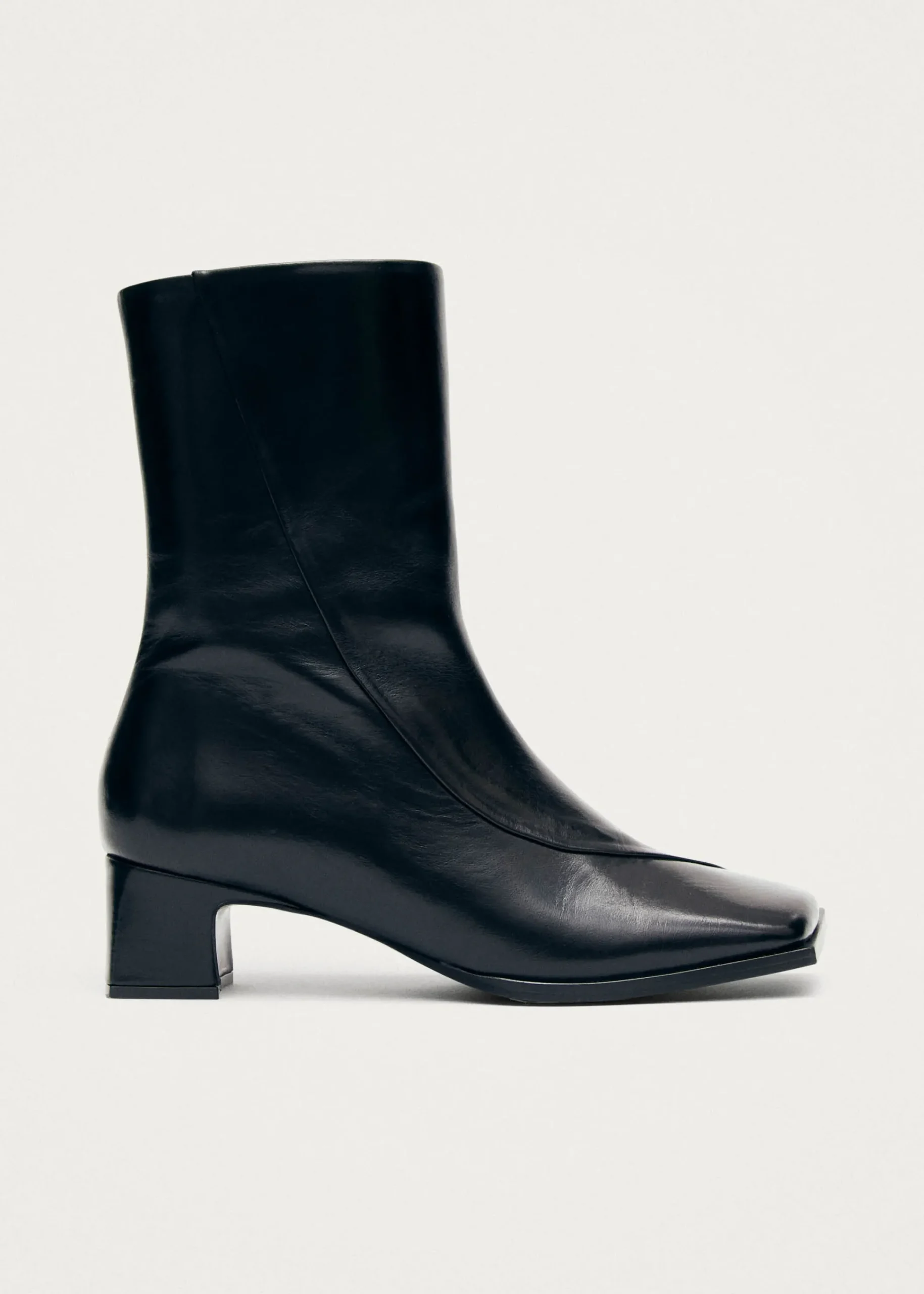 Chantal Leather Ankle Boots|ALOHAS New