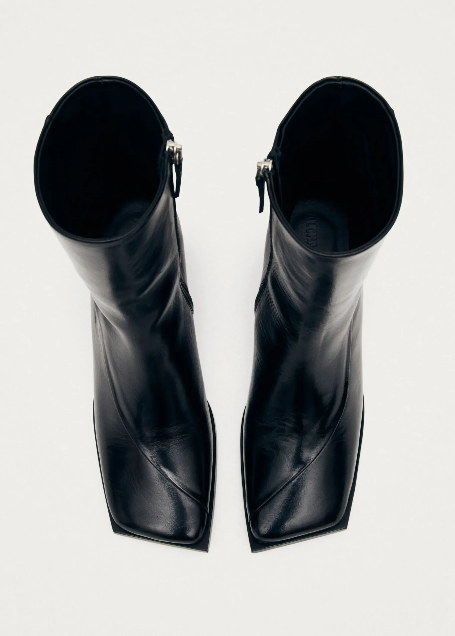 Chantal Leather Ankle Boots|ALOHAS New