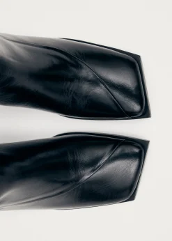 Chantal Leather Ankle Boots|ALOHAS New