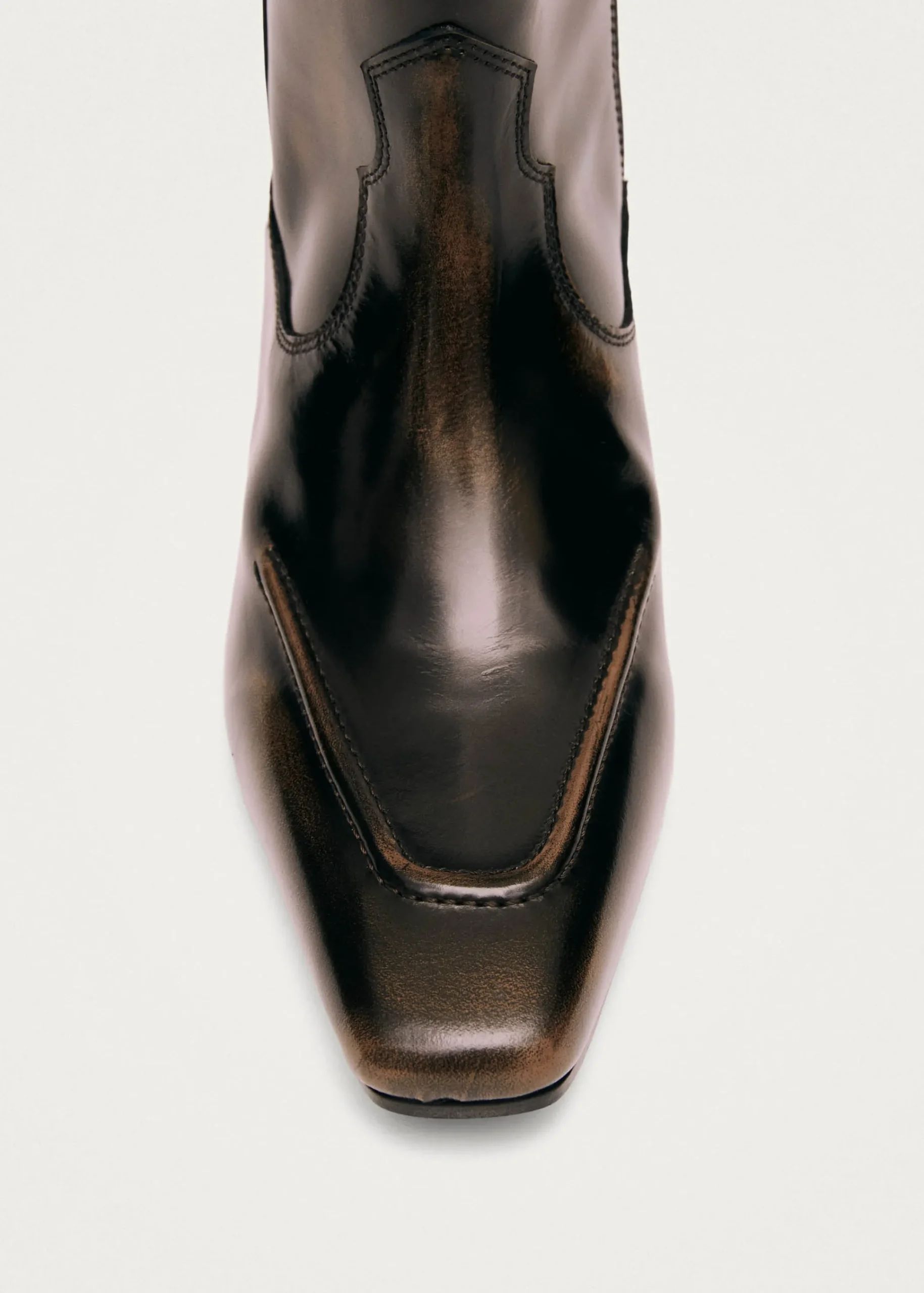 Chase Brushed Brown Leather Boots|ALOHAS Discount
