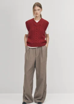 Cosy Tricot Vest|ALOHAS Discount
