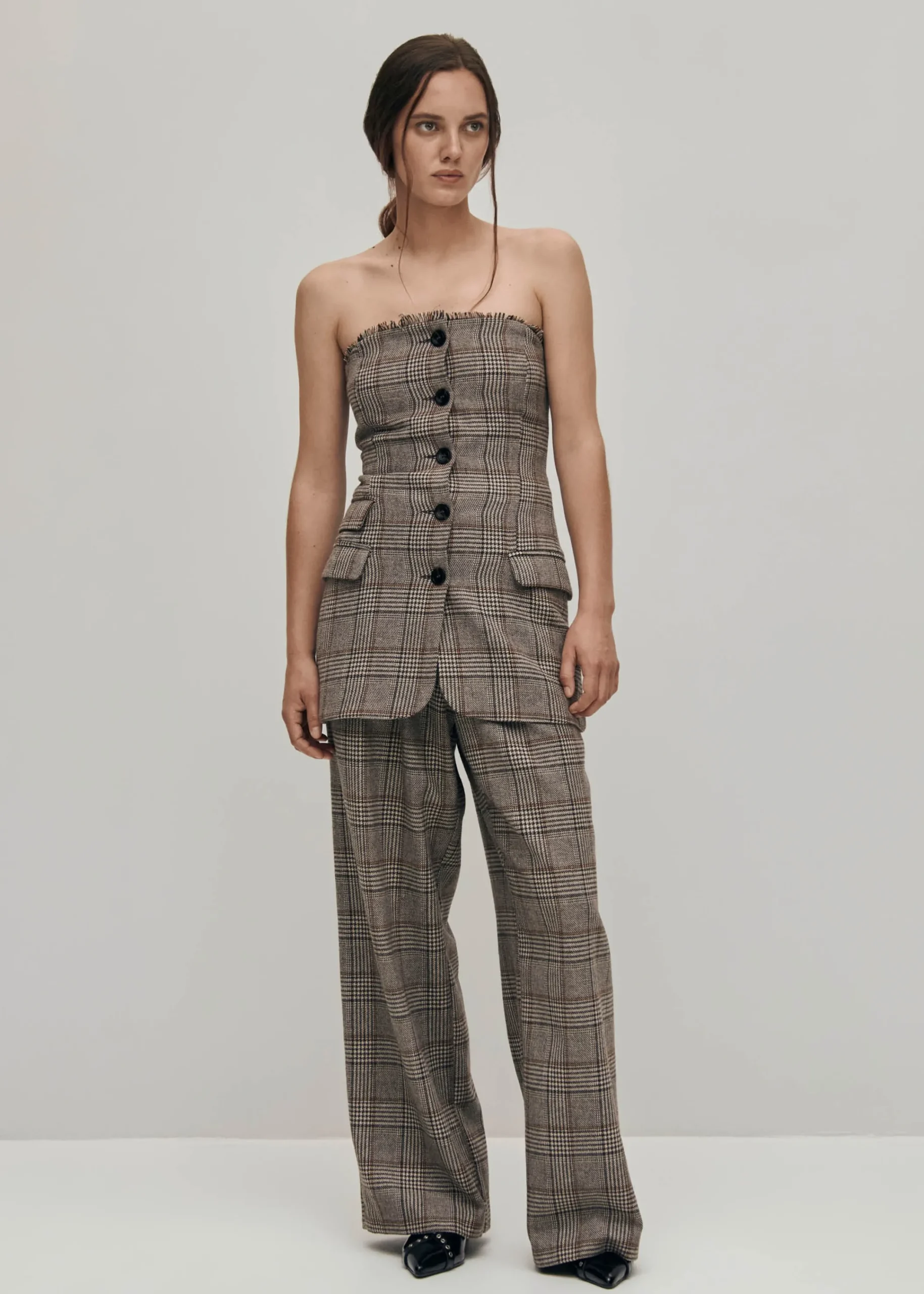 Deva Checks Vest|ALOHAS Discount
