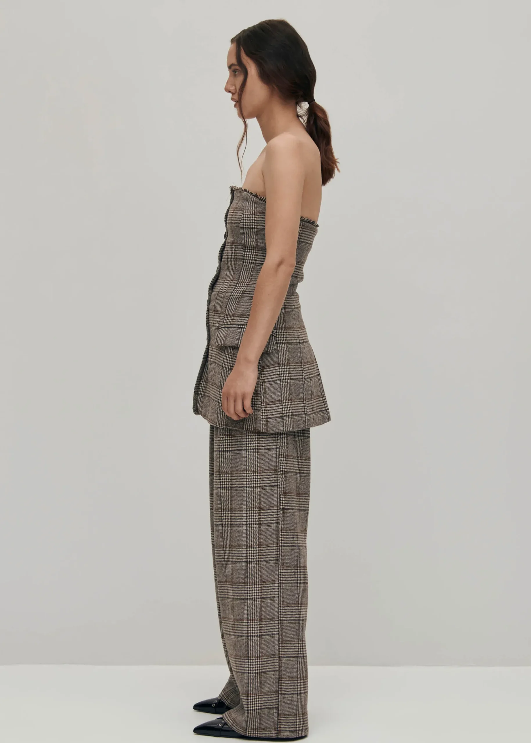 Deva Checks Vest|ALOHAS Discount