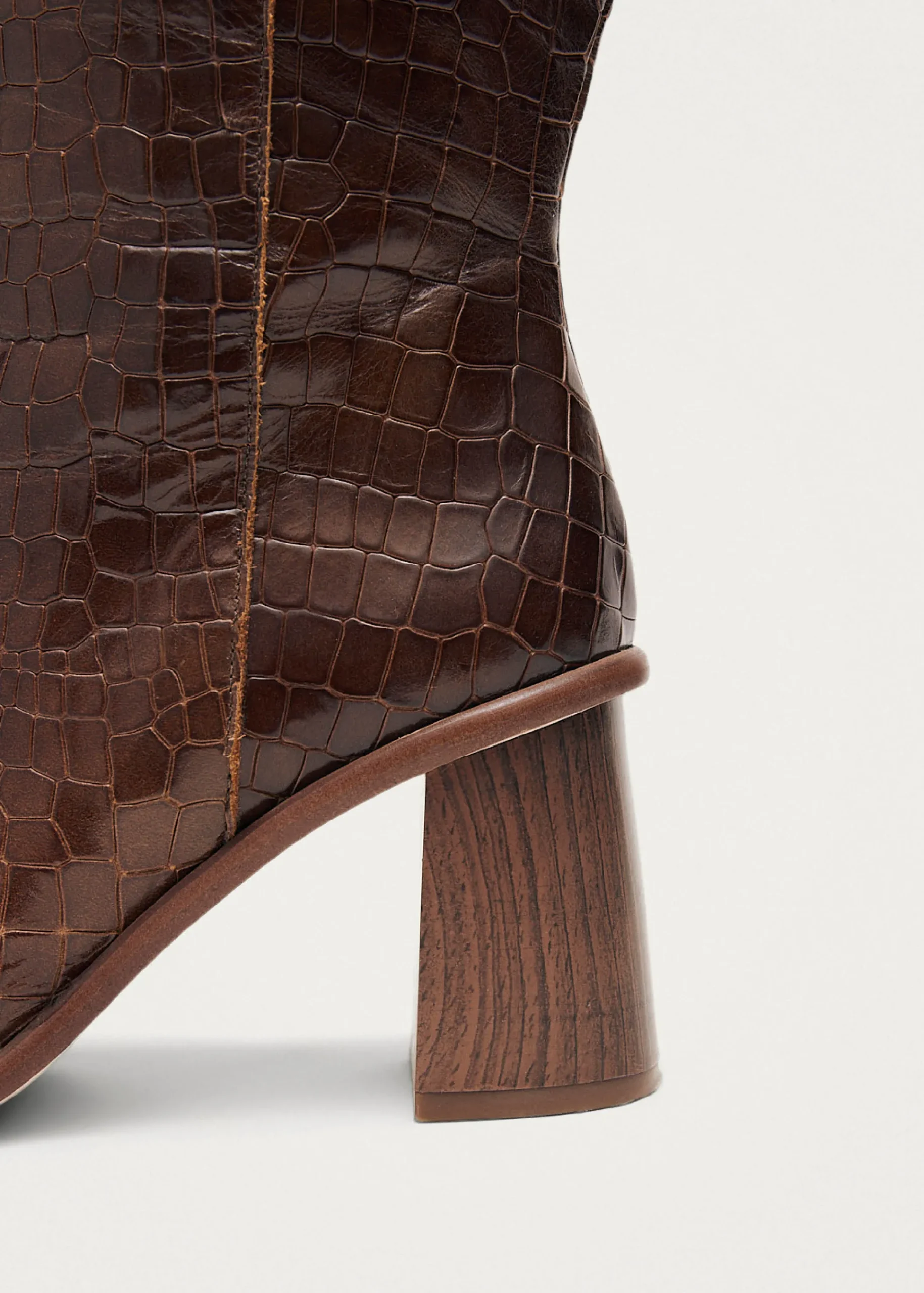 East Alli Brown Leather Boots|ALOHAS Hot