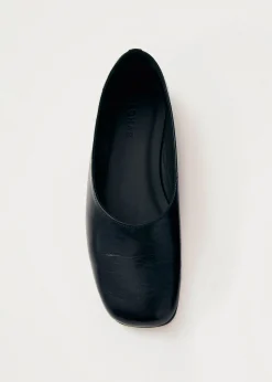 Edie Leather Ballet Flats|ALOHAS Fashion