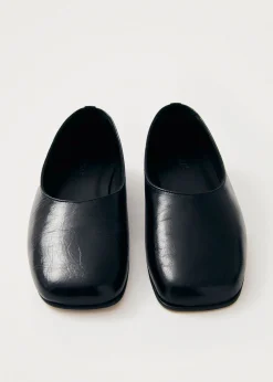 Edie Leather Ballet Flats|ALOHAS Fashion
