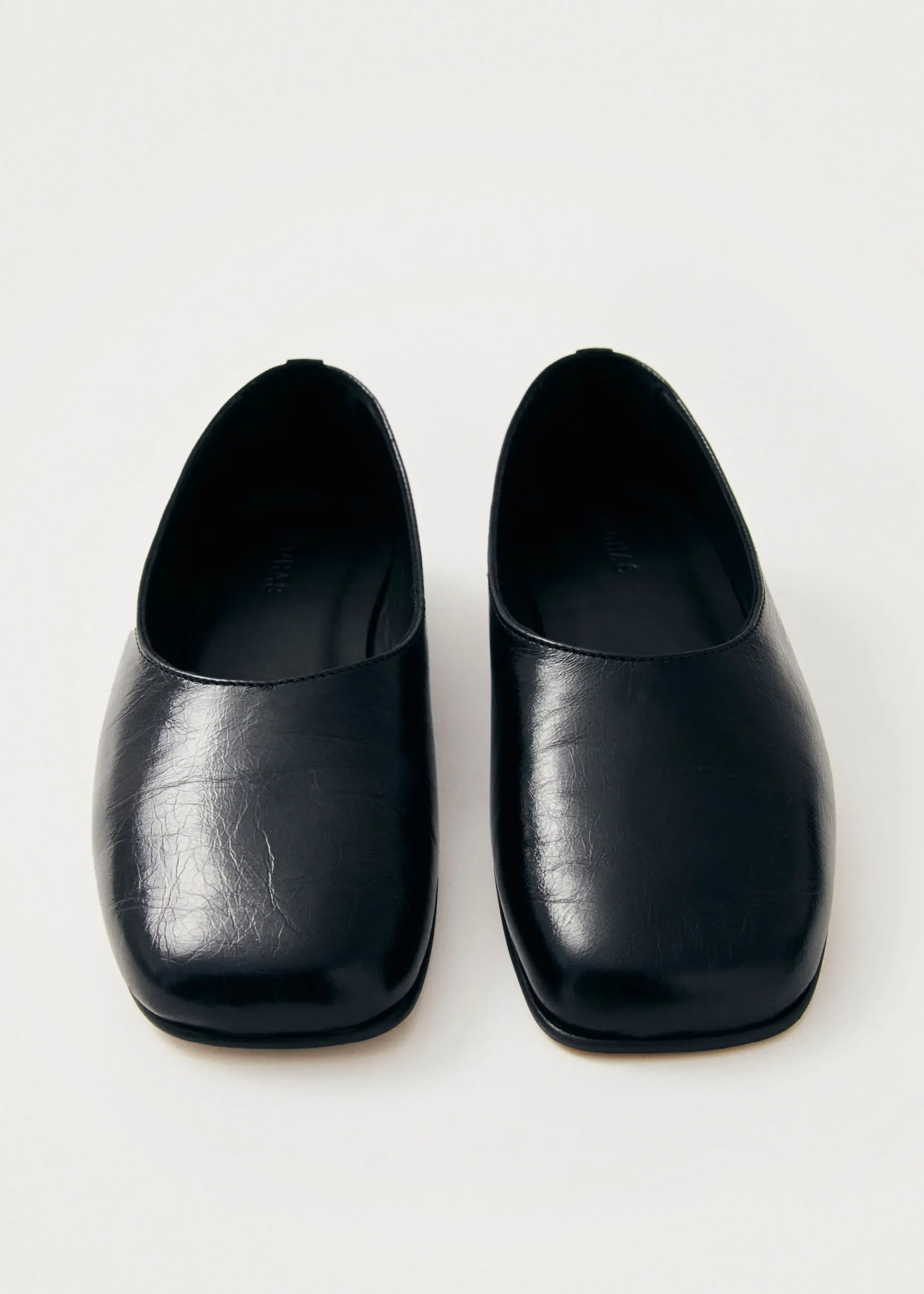 Edie Leather Ballet Flats|ALOHAS Fashion