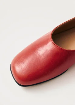 Edie Leather Ballet Flats|ALOHAS Outlet
