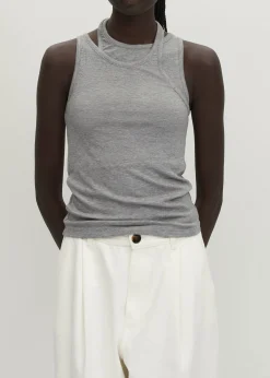 Eos Grey Melange Top|ALOHAS Discount