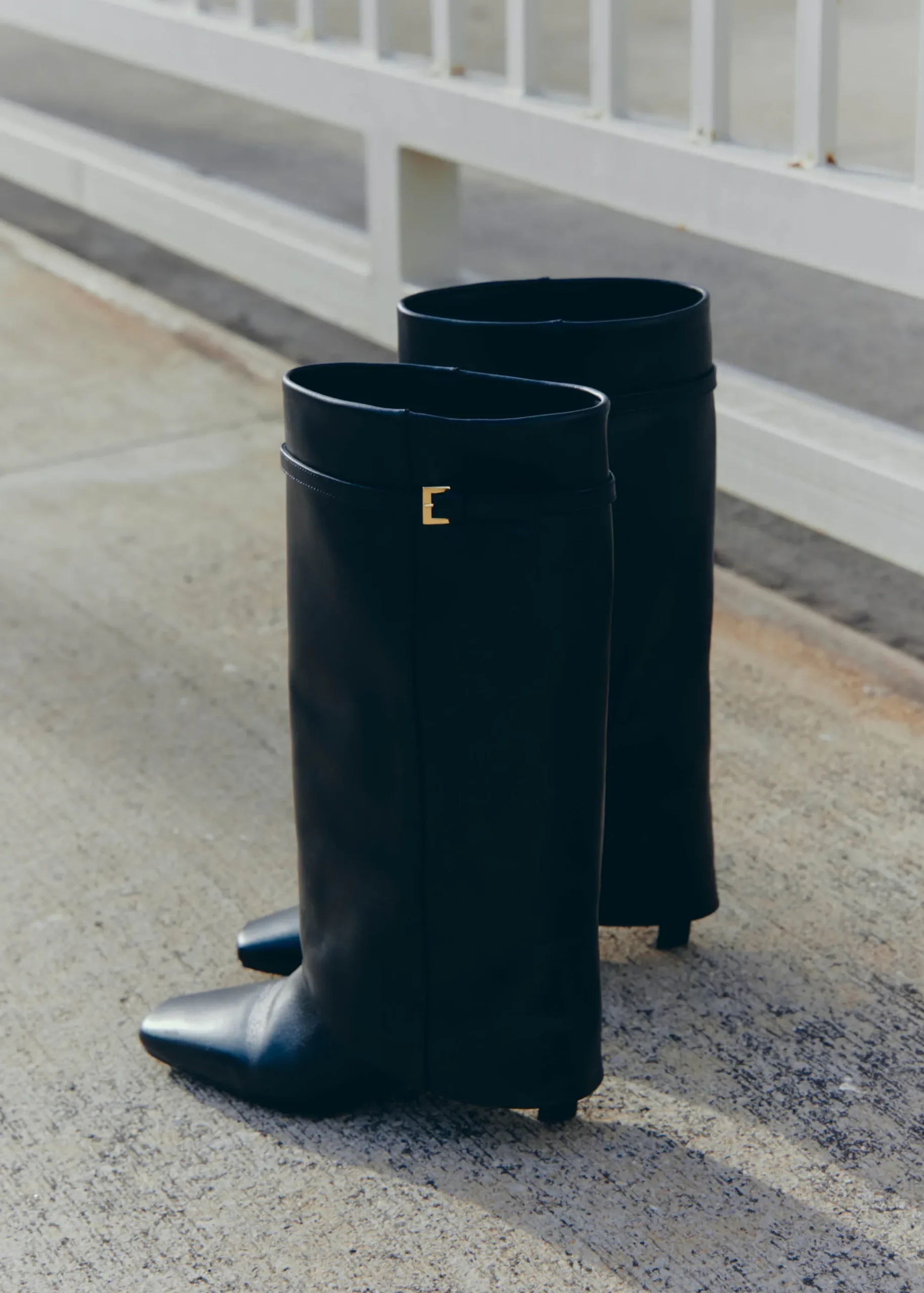 Evita Leather Boots|ALOHAS Hot