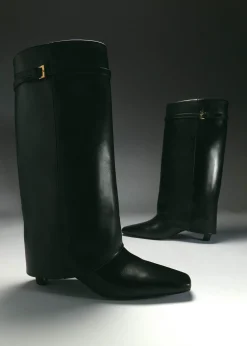 Evita Leather Boots|ALOHAS Hot