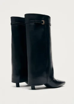 Evita Leather Boots|ALOHAS Hot