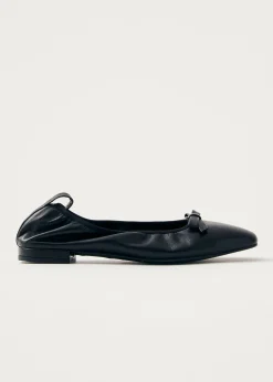 Freya Leather Ballet Flats|ALOHAS Best