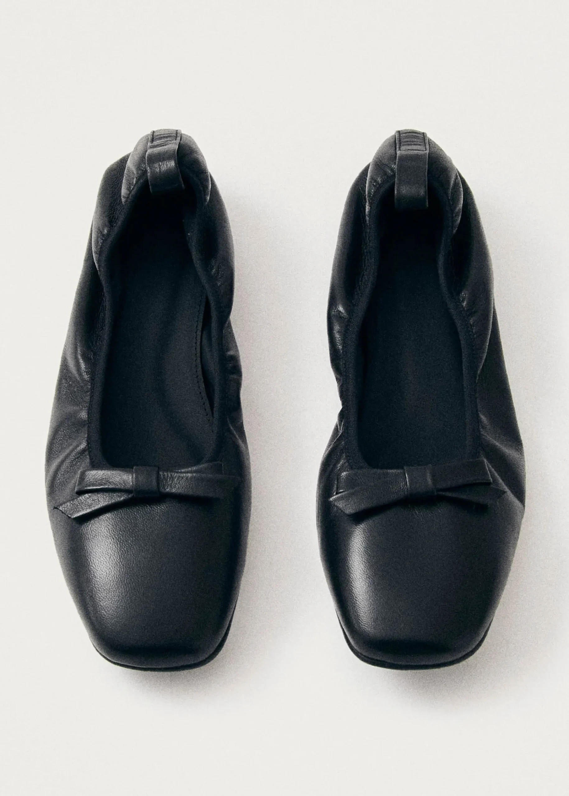 Freya Leather Ballet Flats|ALOHAS Best