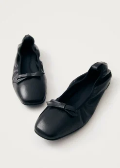 Freya Leather Ballet Flats|ALOHAS Best