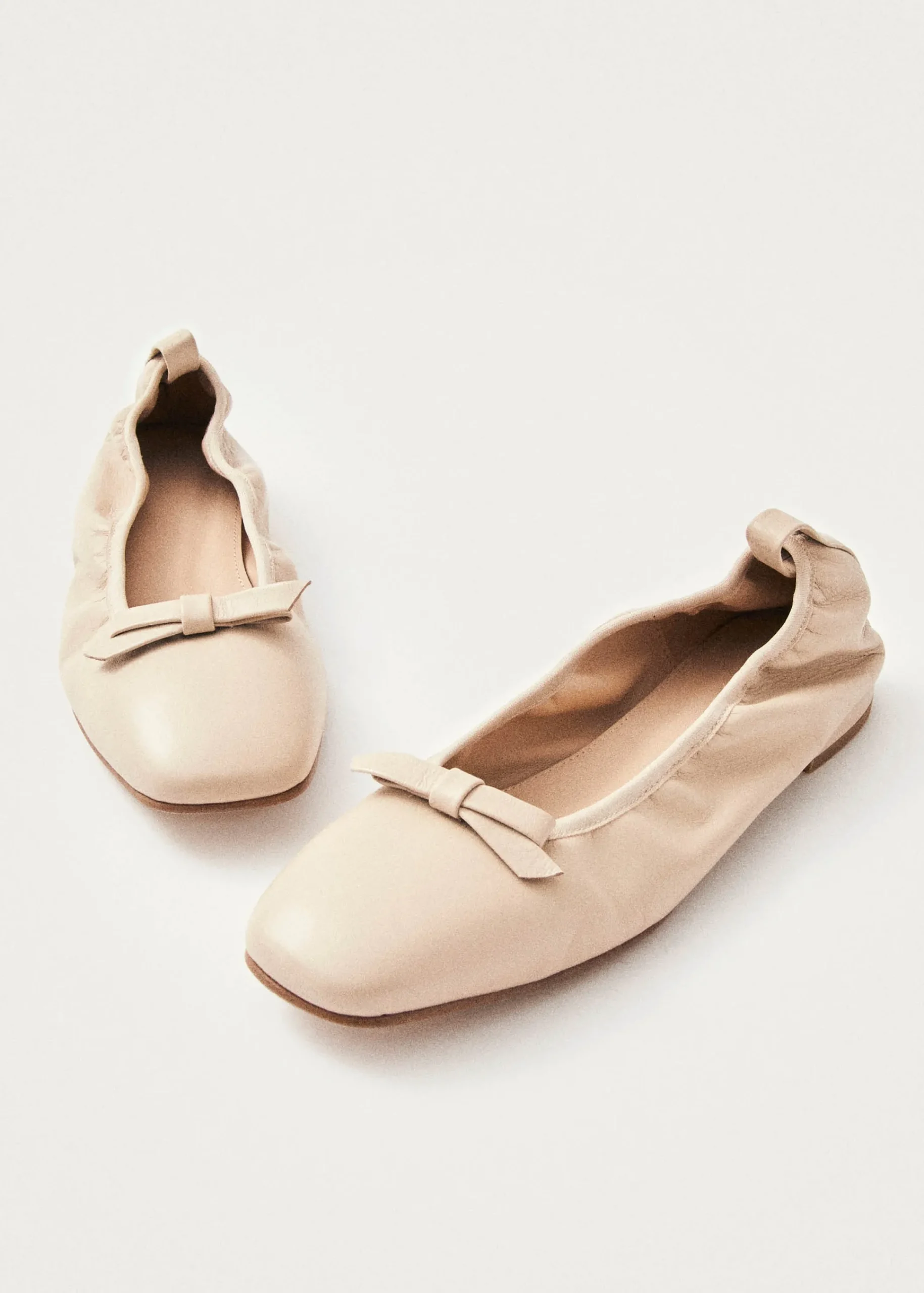 Freya Leather Ballet Flats|ALOHAS Hot