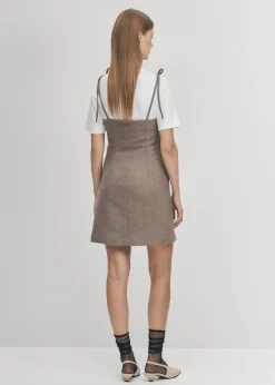 Gala Taupe Dress|ALOHAS Outlet