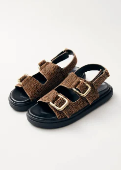Harper Soft Tan Leather Sandals|ALOHAS New
