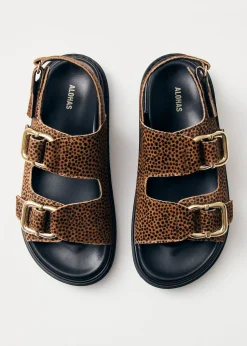 Harper Soft Tan Leather Sandals|ALOHAS New