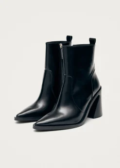 Haylo Leather Ankle Boots|ALOHAS Clearance
