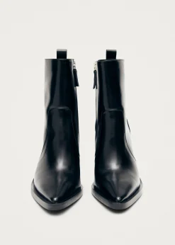 Haylo Leather Ankle Boots|ALOHAS Clearance