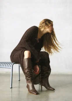 Kalila Leather Boots|ALOHAS Fashion