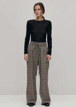 Kathy Checks Pants|ALOHAS Sale