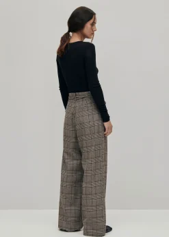 Kathy Checks Pants|ALOHAS Sale