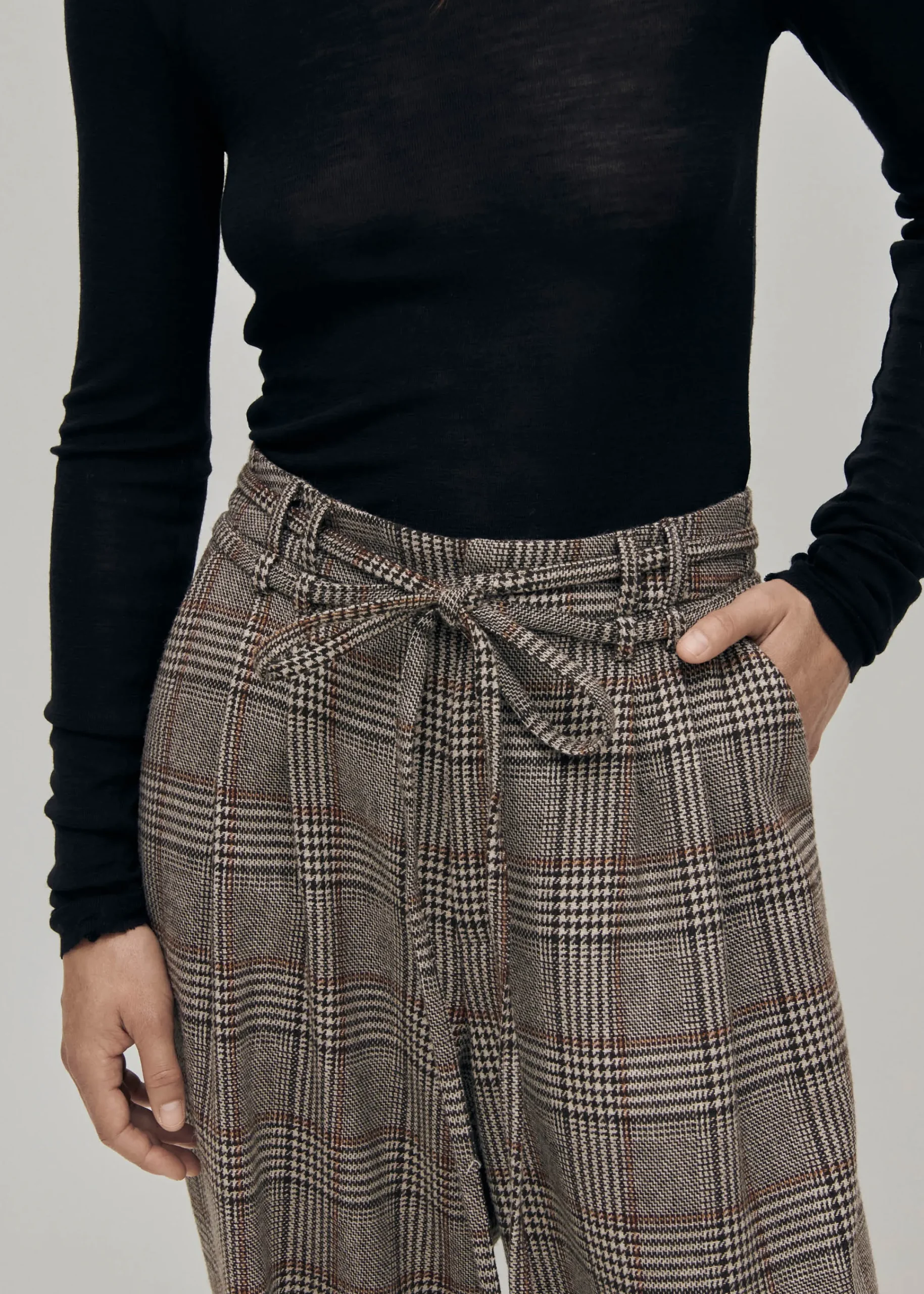 Kathy Checks Pants|ALOHAS Sale