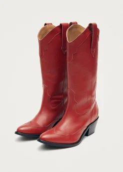 Liberty Leather Boots|ALOHAS Clearance