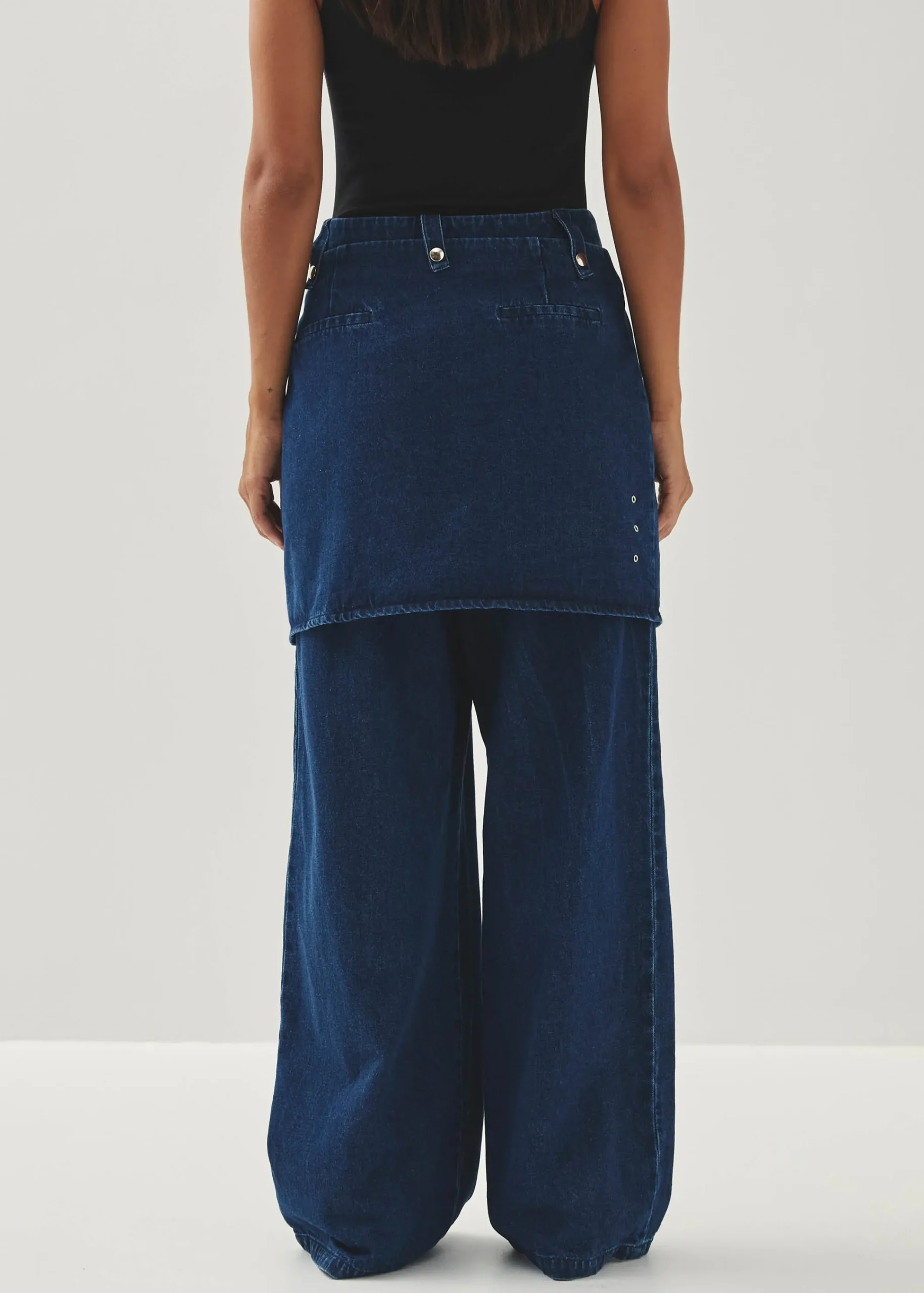 Liliana Denim Trousers|ALOHAS Fashion