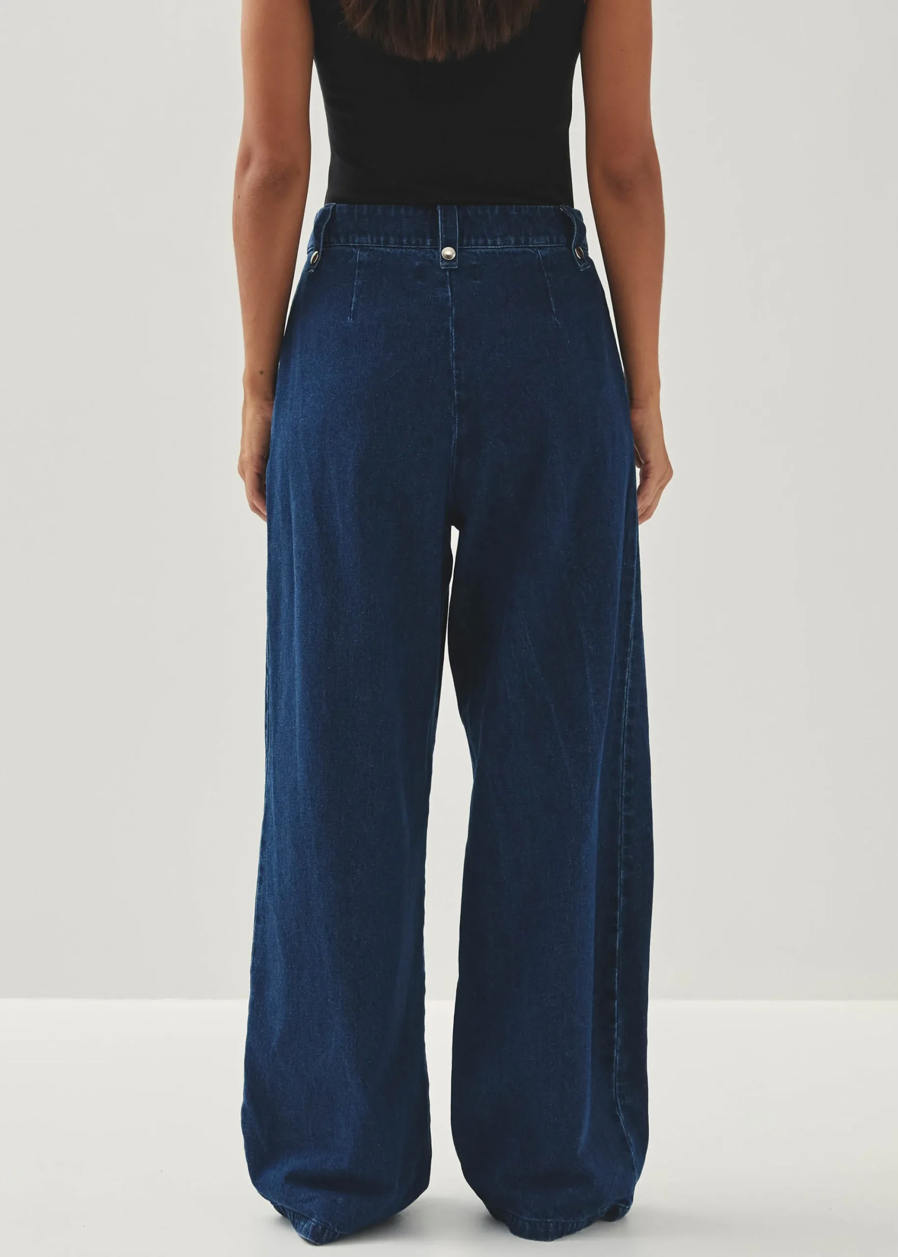 Liliana Denim Trousers|ALOHAS Fashion