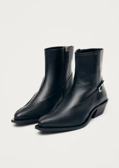Lizzie Leather Ankle Boots|ALOHAS Online