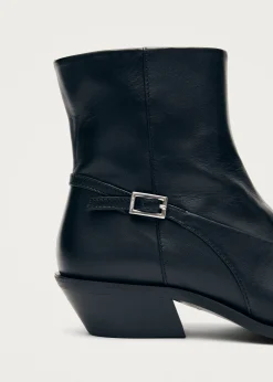 Lizzie Leather Ankle Boots|ALOHAS Online