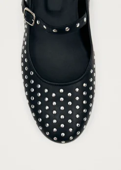 Lucien Leather Ballet Flats|ALOHAS Fashion