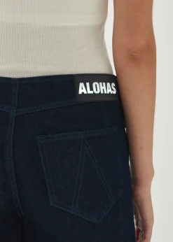 Magda Denim Trousers|ALOHAS Outlet